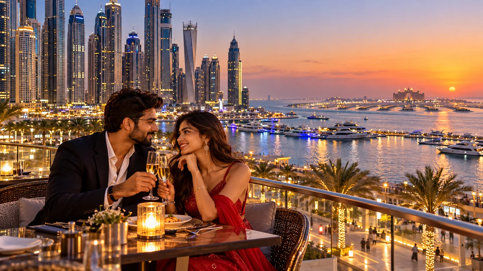 Best areas to stay in Dubai for honeymoon couples