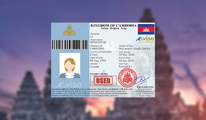 Combodia E Visa