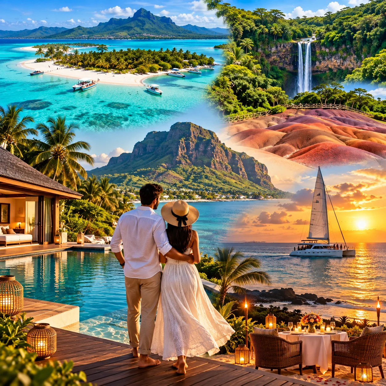 Mauritius Beach Island Romantic Escape