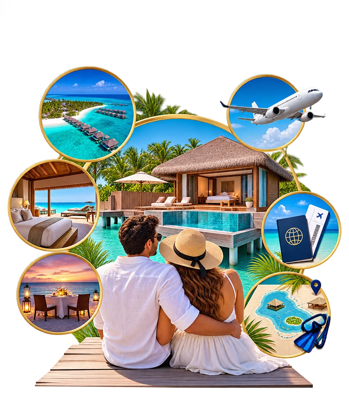 Maldives honeymoon travel experience with Radiant Miles
